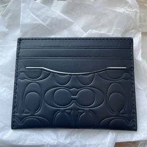 Coach Mens Card Case Wallet